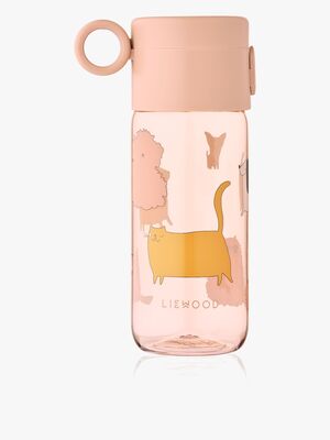 LIEWOOD Clemence Trinkflasche 350 ml, Cats & Dogs/Sandy