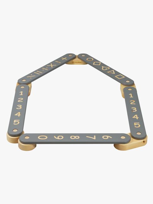 Meowbaby Schwebebalken 5 Teile, Grau