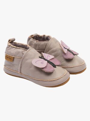 Mikk-Line Leather Hausschuhe, Butterfly