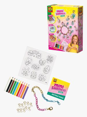 SES Creative Mini Shrinkies Bastelset Anhänger BFF