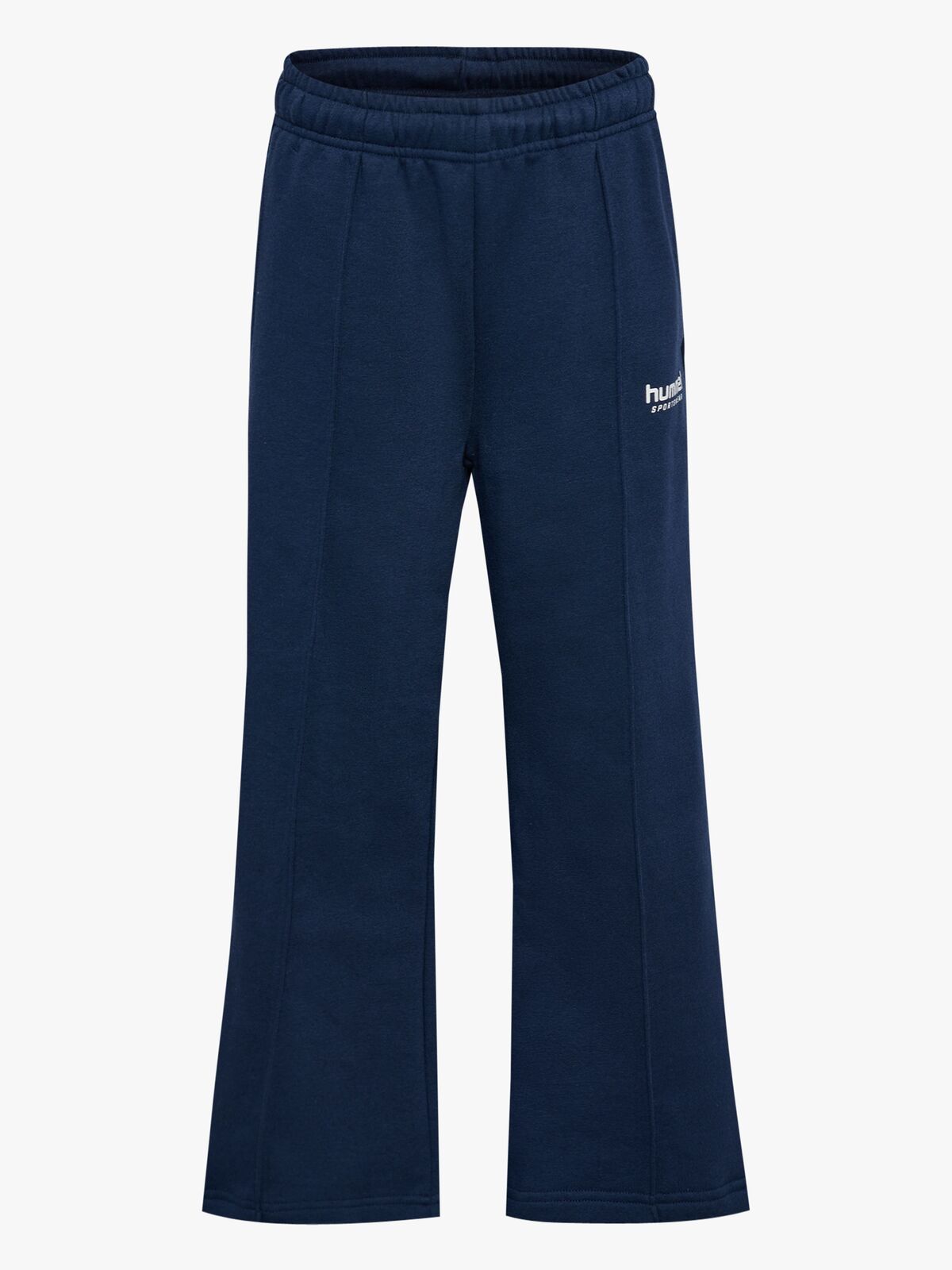 Hummel JR Wide Leg Pintug Jogginghose, Dress Blue