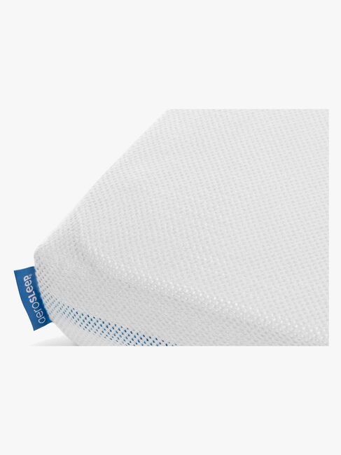 AeroSleep SafeSleep Spannbettlaken 40x90 cm, Weiß