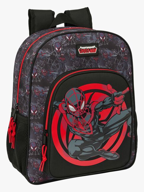Marvel Spider-Man Miles Morales Junior Rucksack 15L, Schwarz
