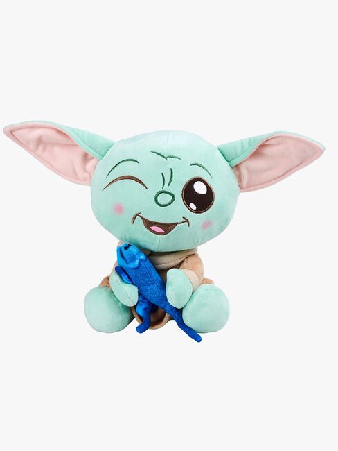 Star Wars Plüschspielzeug Grogu mit Eidechse 25 cm