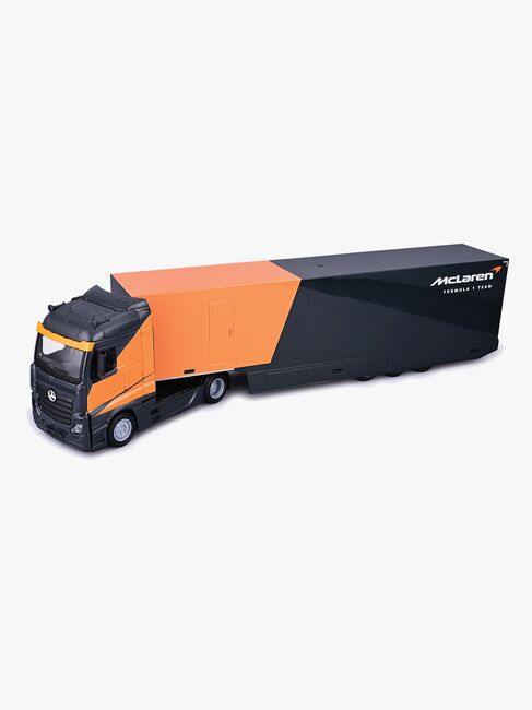 Bburago F1 Mclaren Racing Transportset mit MCL38 Norris #4 1:43