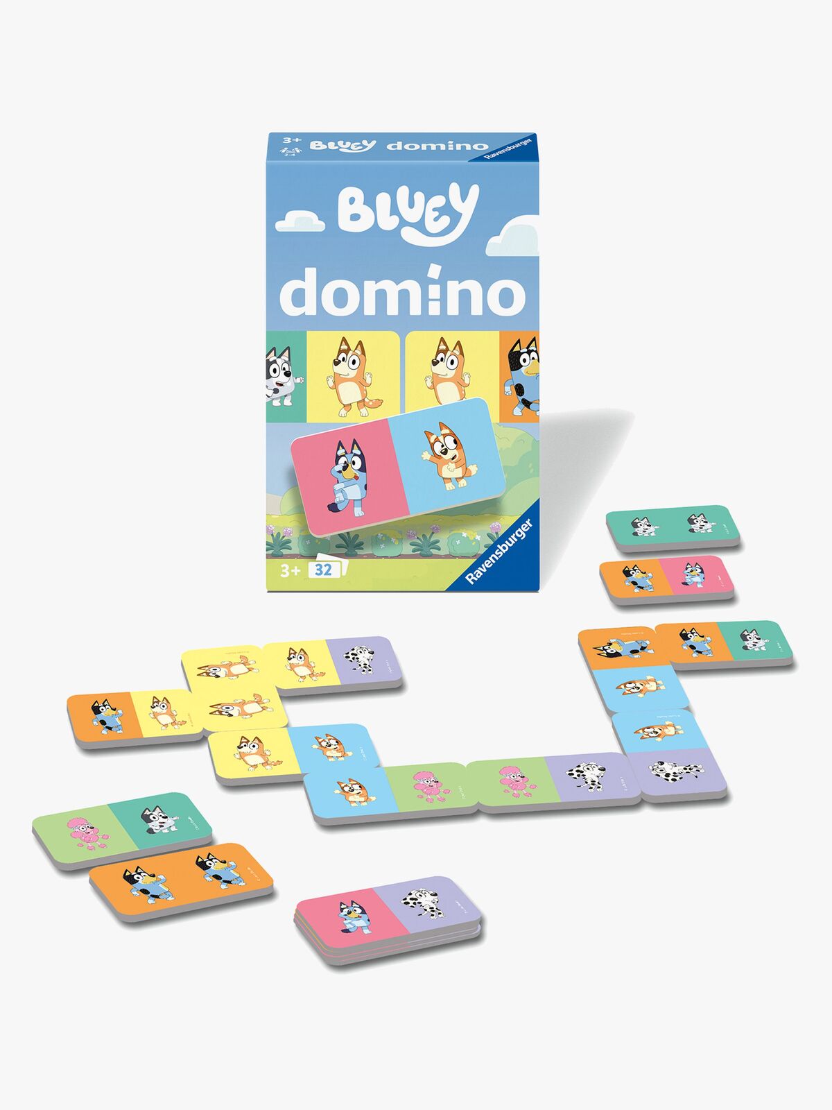 Ravensburger Bluey Kinderspiel Domino
