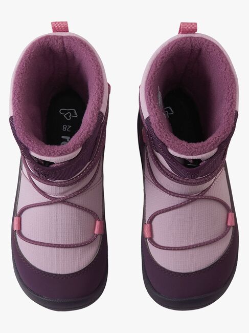 Reimatec Ensilumi Barefoot Winterstiefel, Deep Purple