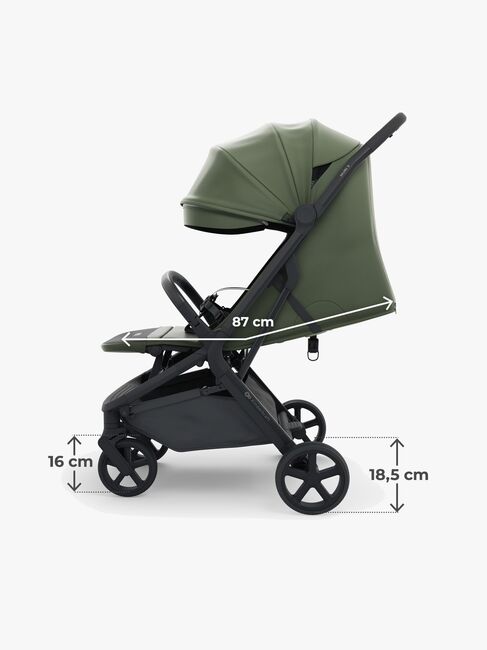 Kinderkraft NUBI 3 Kinderwagen, Mystic Green