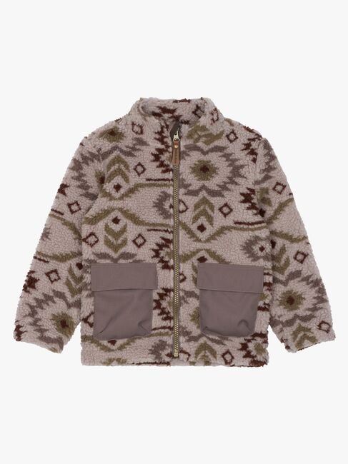 Mikk-Line Teddyjacke, Cloud Gray