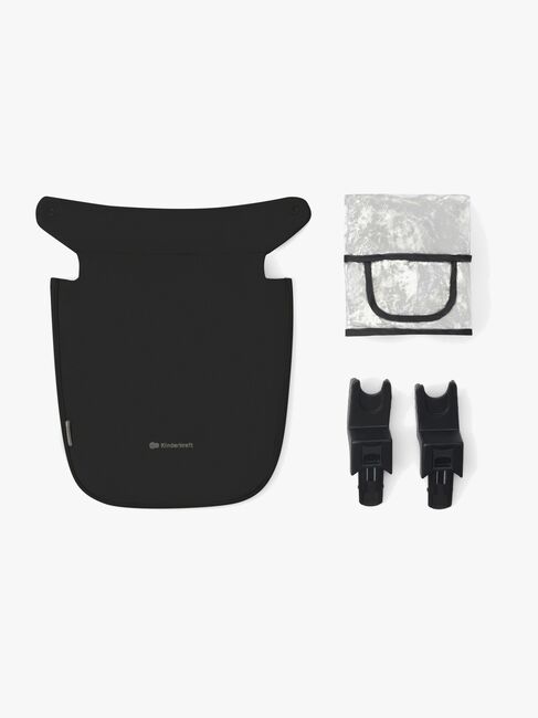 Kinderkraft 3-i-1 NEWLY Kombikinderwagen Travelsystem, Classic Black