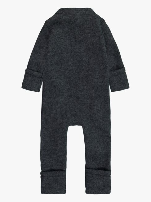 Mikk-Line Overall Merinowolle, Anthracite Melange
