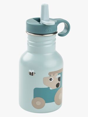Done By Deer Tiny Farm Metallflasche, Blue