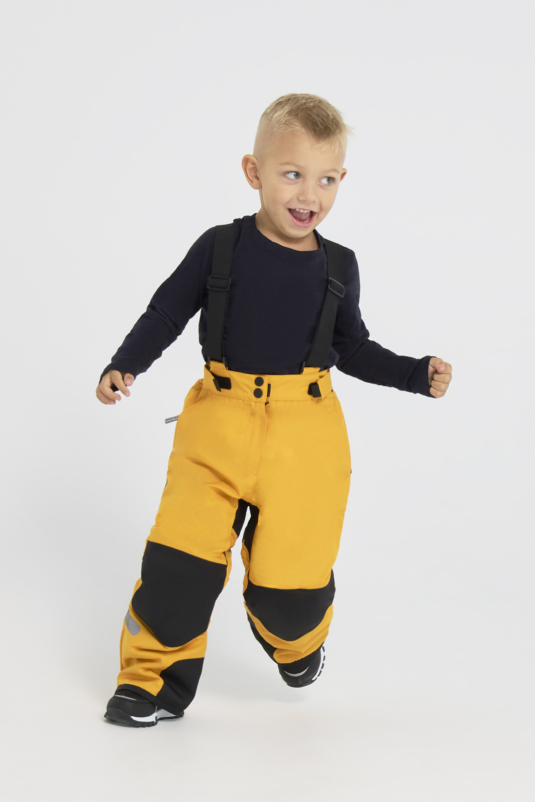 Nordbjørn Snowfall Skihose, Sunflower/Solid Black