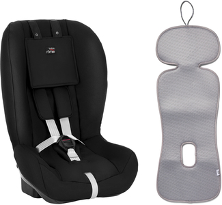 Britax Römer Two-Way Kindersitz inkl. Ventilierendem Sitzpolster, Cosmos Black/Grey
