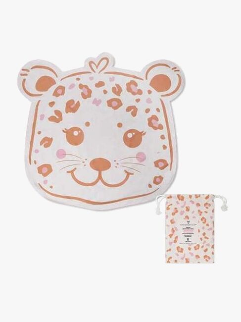 Swim Essentials Leopard Badetuch, Beige