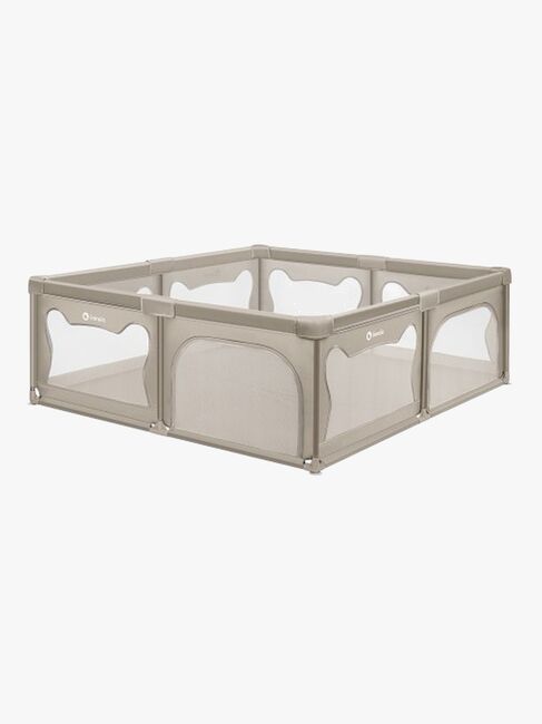 Lionelo WILLOW XL Laufgitter  für Kinder & Babys, Beige Sand