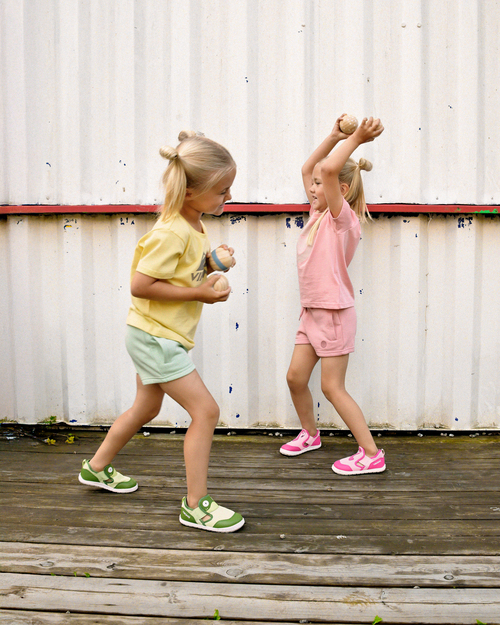 Viking Alv Paw Barefoot Sandalen, Light Green/Green