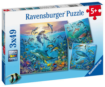 Ravensburger Puzzle Meeresleben 3x49 Teile