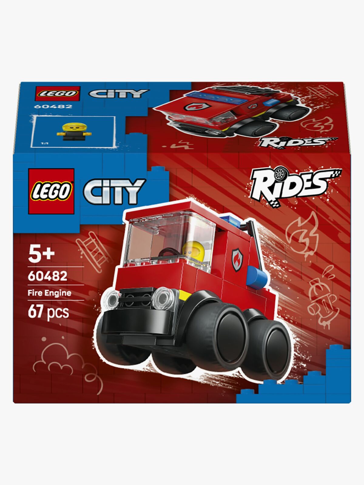 LEGO City 60482 Coole Flitzer – Löschauto