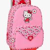 Hello Kitty Trolley Rucksack 10L, Rosa