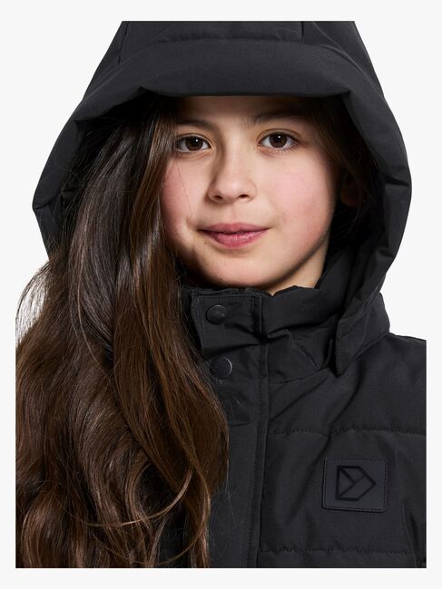 Didriksons Silikat Winterjacke, Schwarz