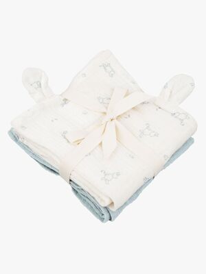 Mumin Musselintücher 2er-Pack, Blue