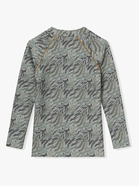 MINI A TURE Gani UV-Schutzshirt, Sea Weed Camo