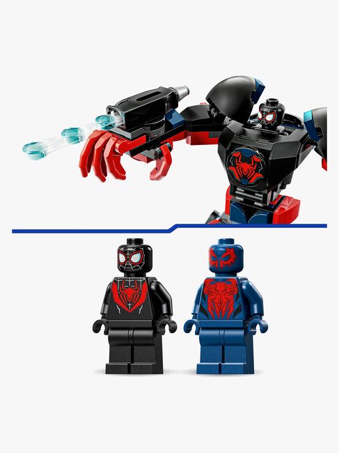 LEGO Super Heroes 76337 Miles Morales Mech vs. Spider-Man 2099