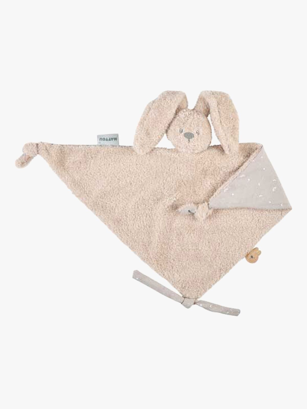Nattou Lapidou Teddy Schmusetuch Groß, Beige