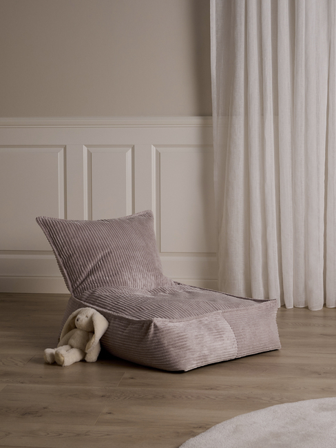 Alice & Fox PIXIE Sitzsack, Pink Manchester