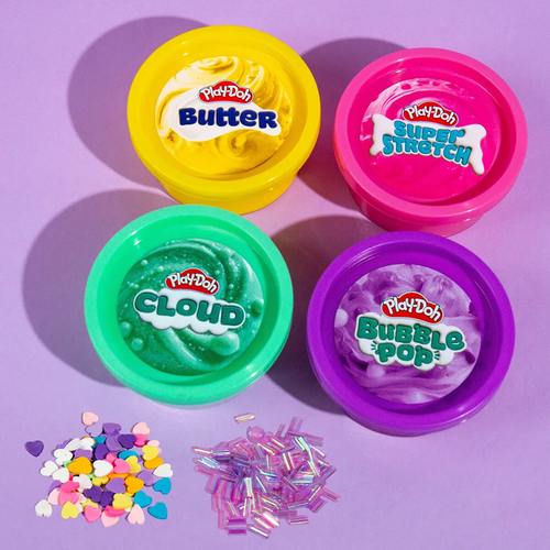 Play-Doh Kawaii Mix & Play Slime 4er-Pack