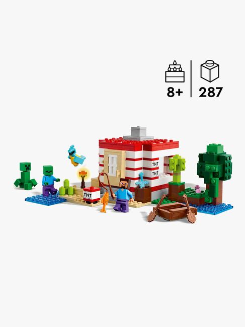LEGO Minecraft 21275 Das TNT-Dschungelhaus