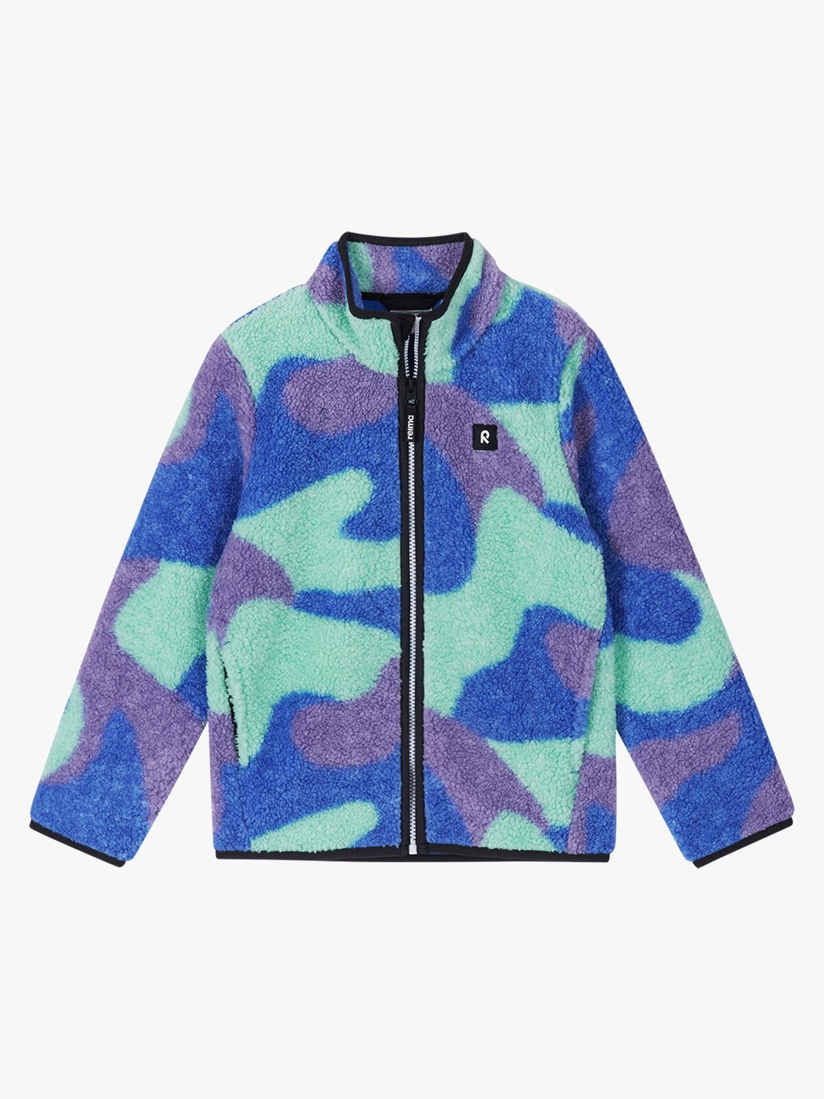 Reima Tupsis Fleecejacke, Sparkly Blue