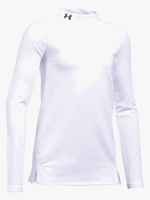 Under armour Coldgear Mock Trainingsshirt, White