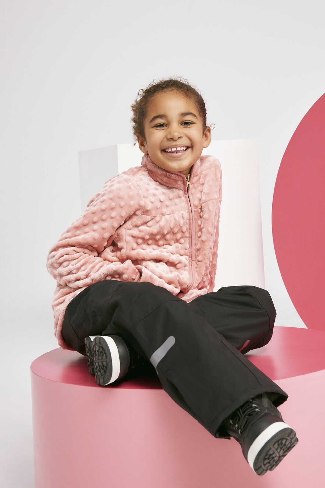 Petite Chérie Atelier Ella Fleecejacke, Mellow Rose