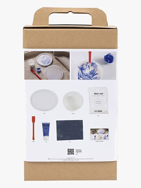 Creativ Company DIY Kreativset Harzgießen Marmorieren