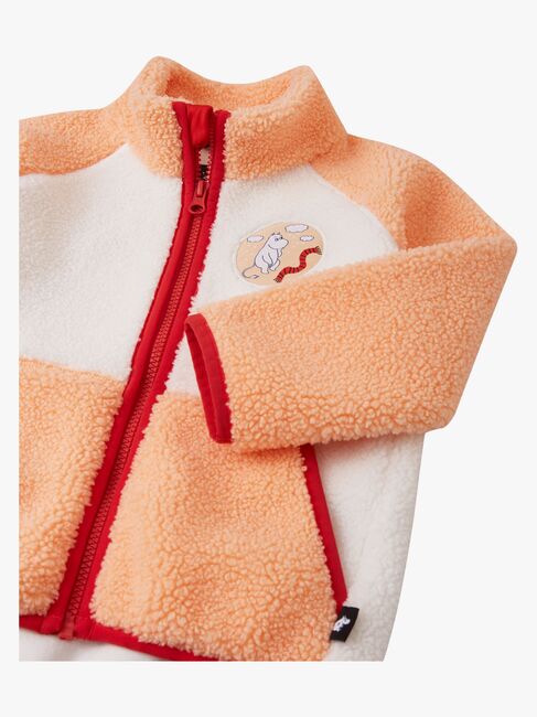 Reima Moomin Kramgo Fleecejacke, Apricot