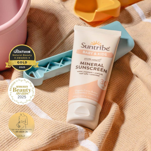 Suntribe Baby & Kids Natural Mineral Sonnencreme LSF 30, 100 ml