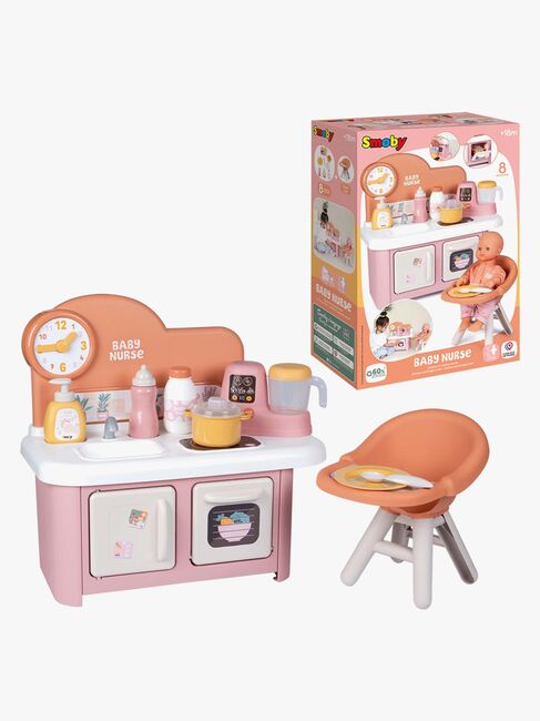 Smoby Baby Nurse Spielzeugküche Mit Puppenstuhl 7600220503-1499_1.jpg
