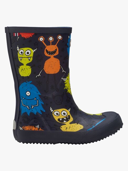 Viking Indie Print Gummistiefel, Navy/Multi