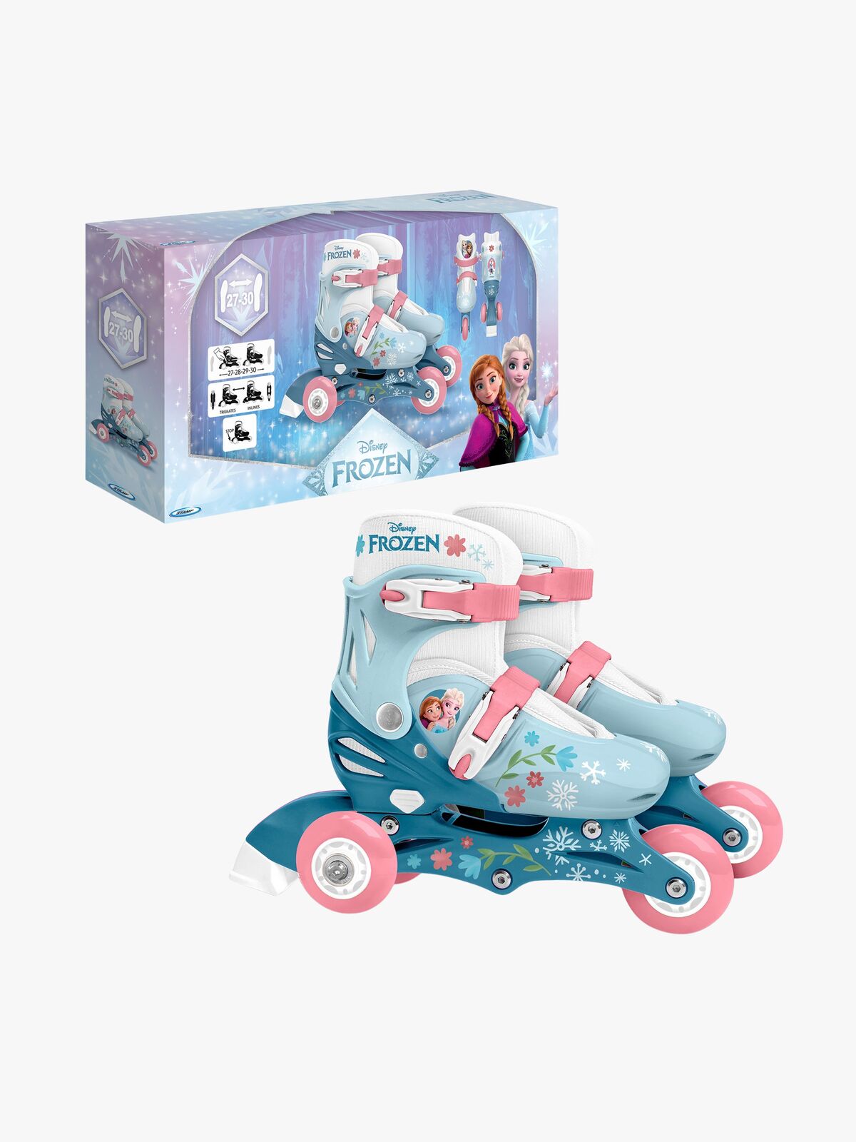 Disney Die Eiskönigin 2-in-1 Inlineskates Größe 27-30