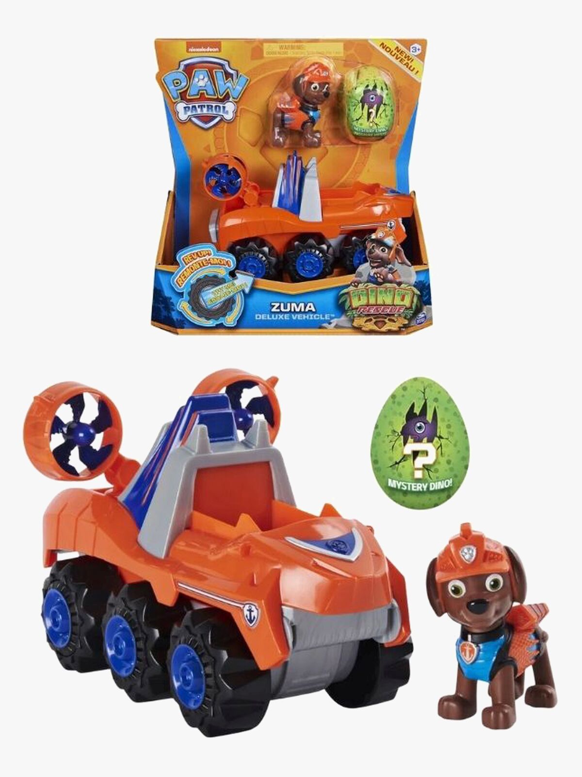 Paw Patrol Dino Deluxe Fahrzeug Zuma