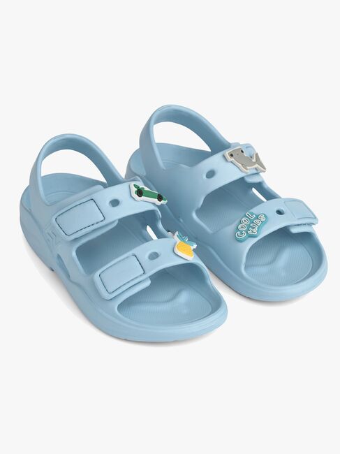 LIEWOOD Lilo Sandalen mit Anhängern, Beach Blue