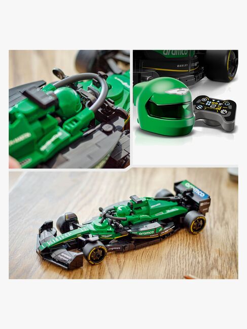 LEGO Speed Champions 77245 Aston Martin Aramco F1 AMR24 Rennauto