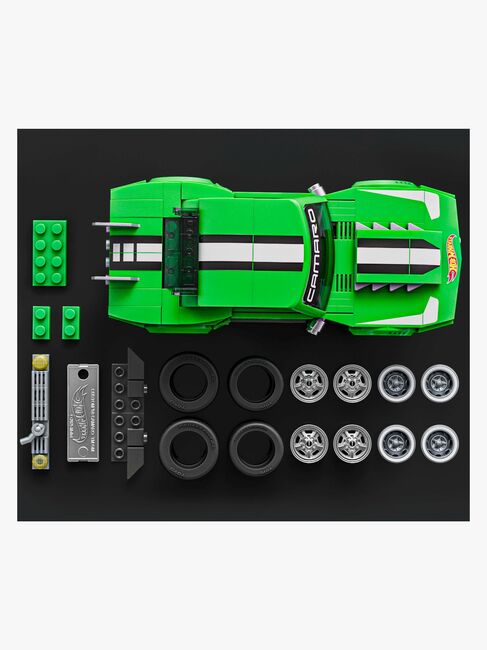 Mattel Brick Shop Hot Wheels Speed Series Brick Shop Hot Wheels Bau-Set Custom ’68 Camaro 289 Teile