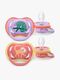Philips Avent Ultra Air Schnuller 18m+ 2er-Pack, Rot/Lila