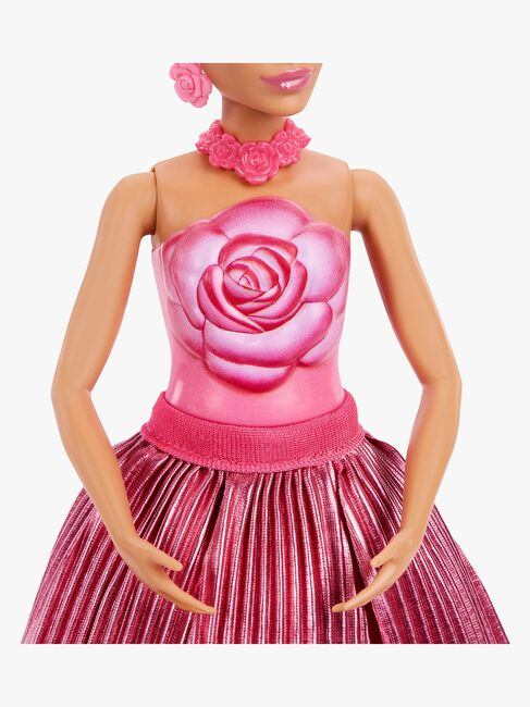 Barbie Petal Pop Flower Surprise Puppe Rose, Rot