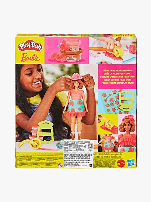 Play-Doh Barbie Knete Blumen und Fransen