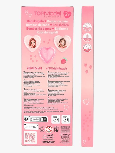 TOPModel BEAUTY and ME Badebombe Herz 3er-Pack