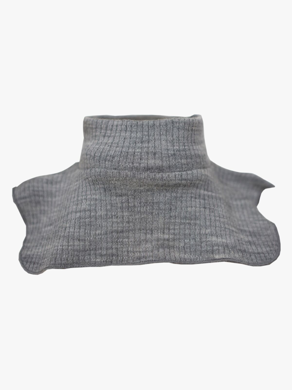Lindberg Rib Baby Halswärmer Merinowolle, Grey Melange
